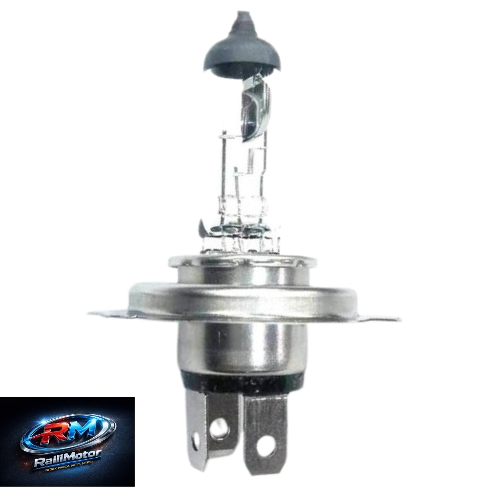 ÖN FAR AMPÜLÜ 3 BACAKLI H4 (12X35X35)  A KALİTE MTS YBR 125 YAMAHA