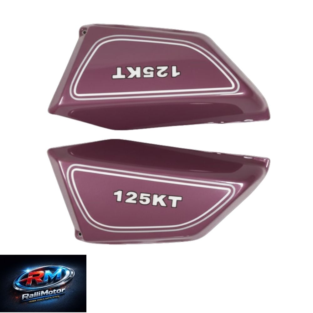 YAN KAPAK BORDO ABS (TAKIM) KT 125 MONDİAL
