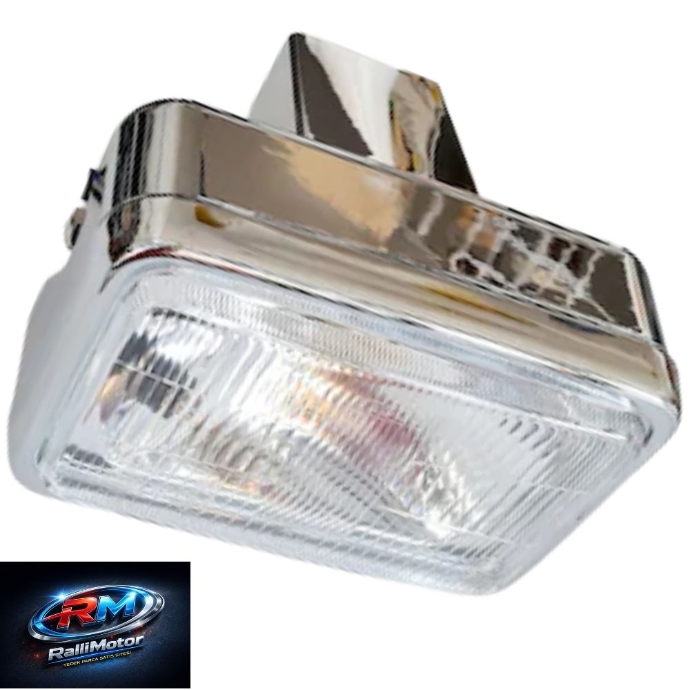 ÖN FAR KOMPLE NİKEL DÜZ CAM (A KALİTE) ASYA / KUBA / AGK / CG 150