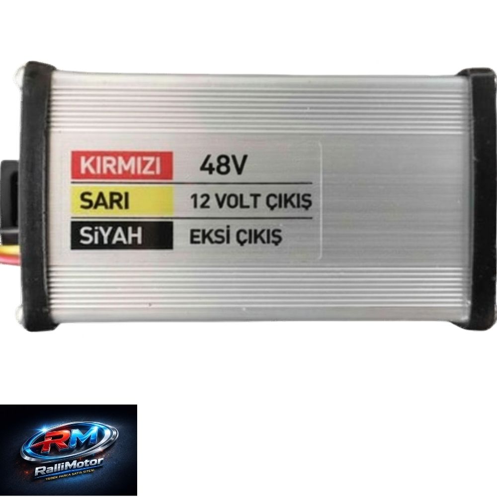 ŞARJ (ŞARZ) DÜZENLEYİCİ KONVERTÖR ELEKTRİKLİ BİSİKLET 48 VOLT E-BİKE 