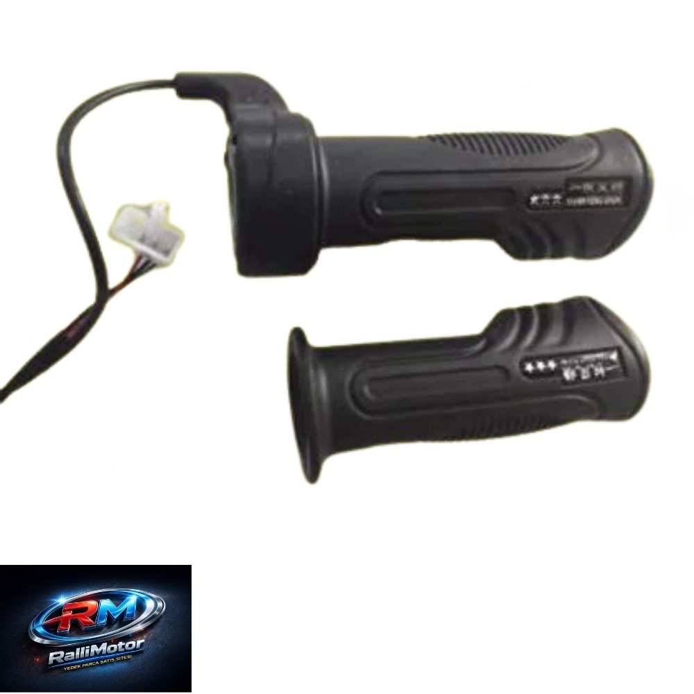 GAZ KOLU SAĞ SOL (SET) 1 VİTESLİ E-BİKE