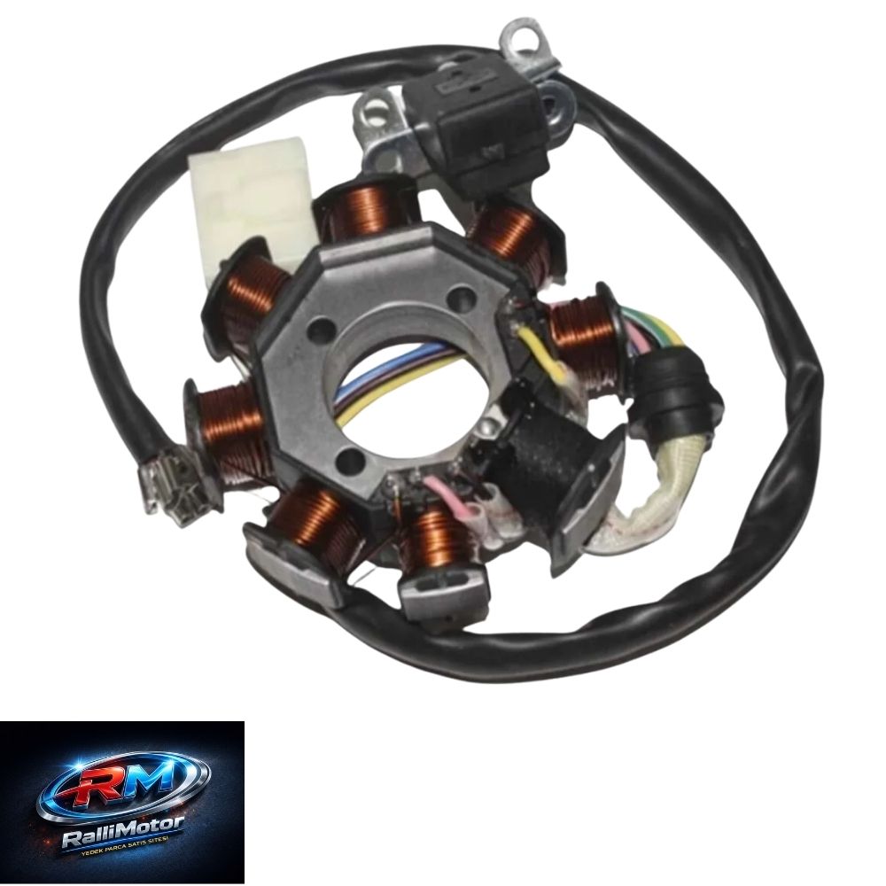 STATÖR 7+1 = 8'Lİ SARGI 4+1 = 5 KABLO OEM JANTEL SFC 50 MONDİAL
