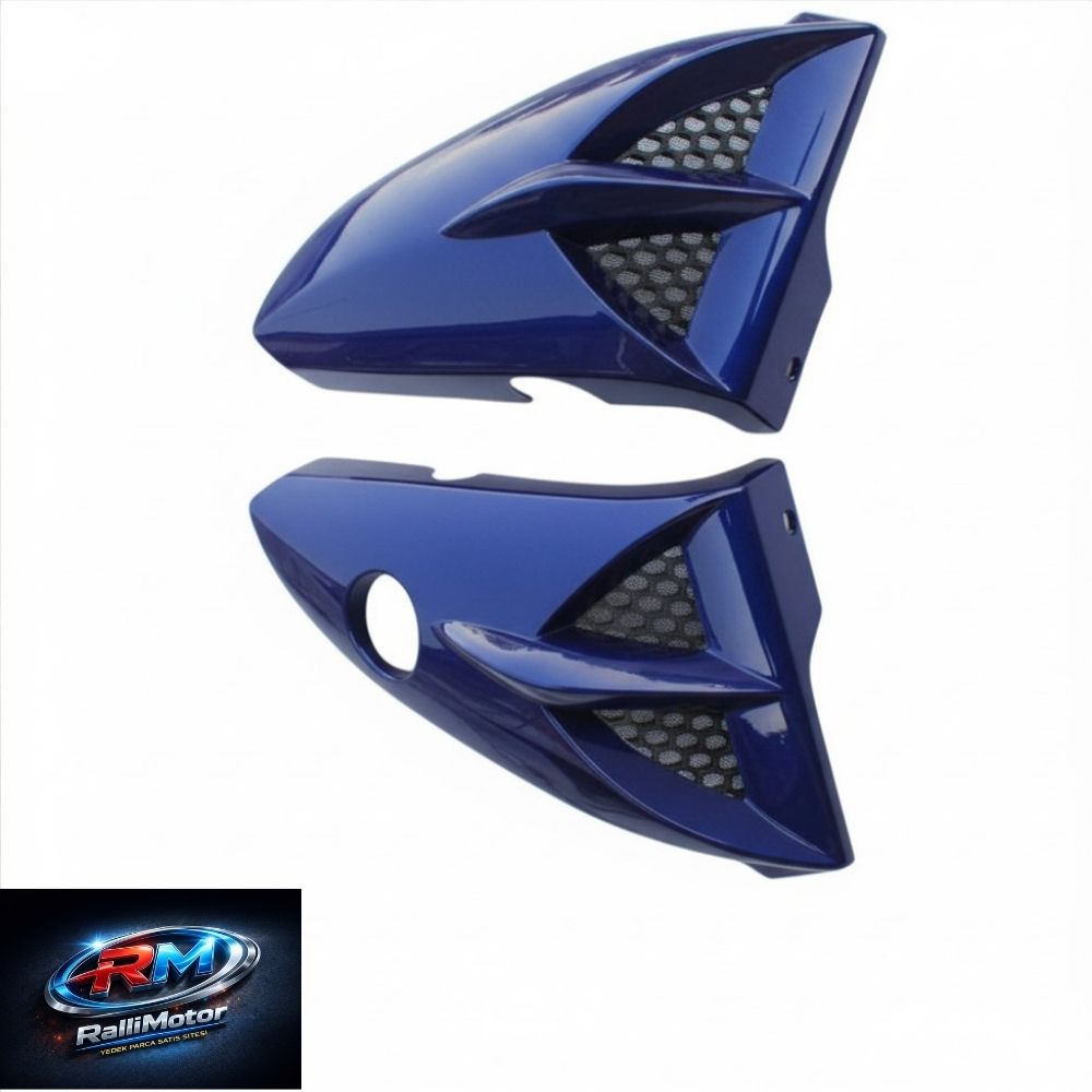 DEPO YAN PANDİZOT (BIYIK) MAVİ YBR 125 K YAMAHA / CG UYUMLU