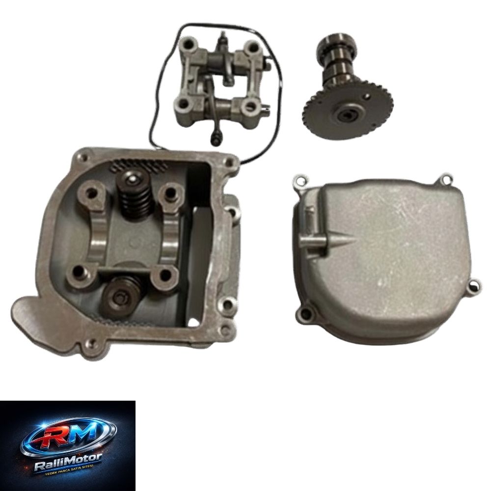 SİLİNDİR ÜST KAPAK DOLU 50mm (D Q SUPAPLI) 100CC SCOOTER
