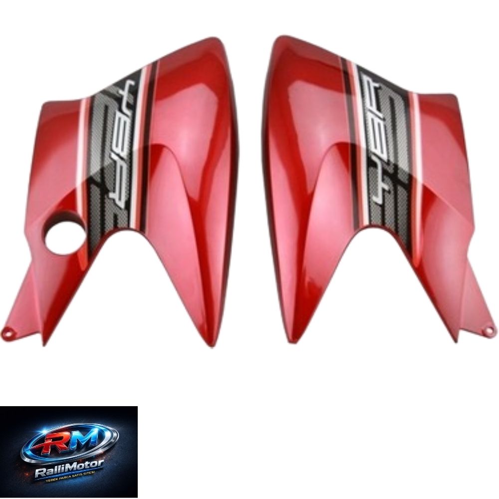 DEPO YAN KAPAK / GRENAJ (SAĞ SOL DEPO PANZOLOTU SET KIRMIZI) YBR 125 K YAMAHA