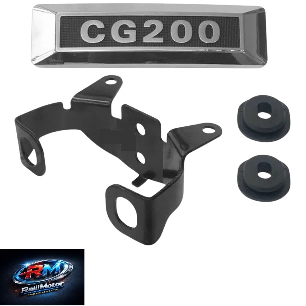 ÖN AMBLEM (FURŞ) CG 200 YAZILI BAĞLANTILI CG 200