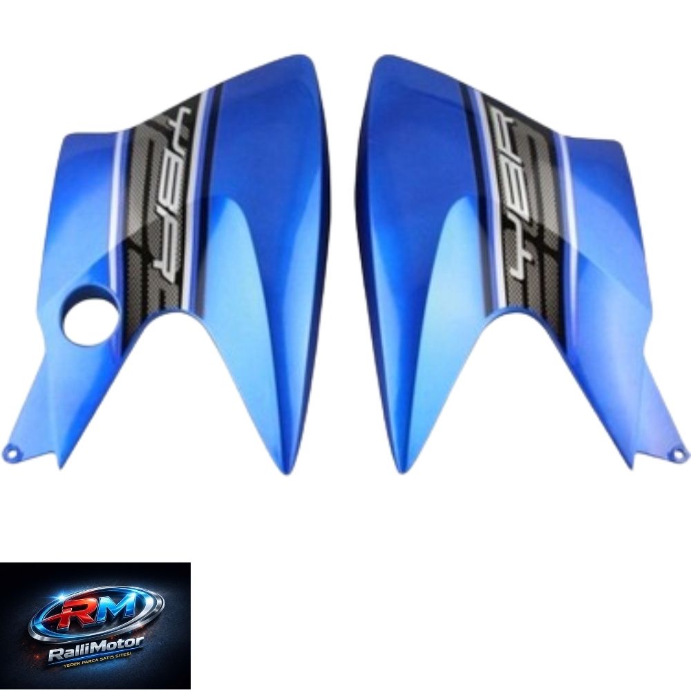 DEPO YAN KAPAK / GRENAJ (SAĞ SOL DEPO PANZOLOTU SET MAVİ) YBR 125 K YAMAHA