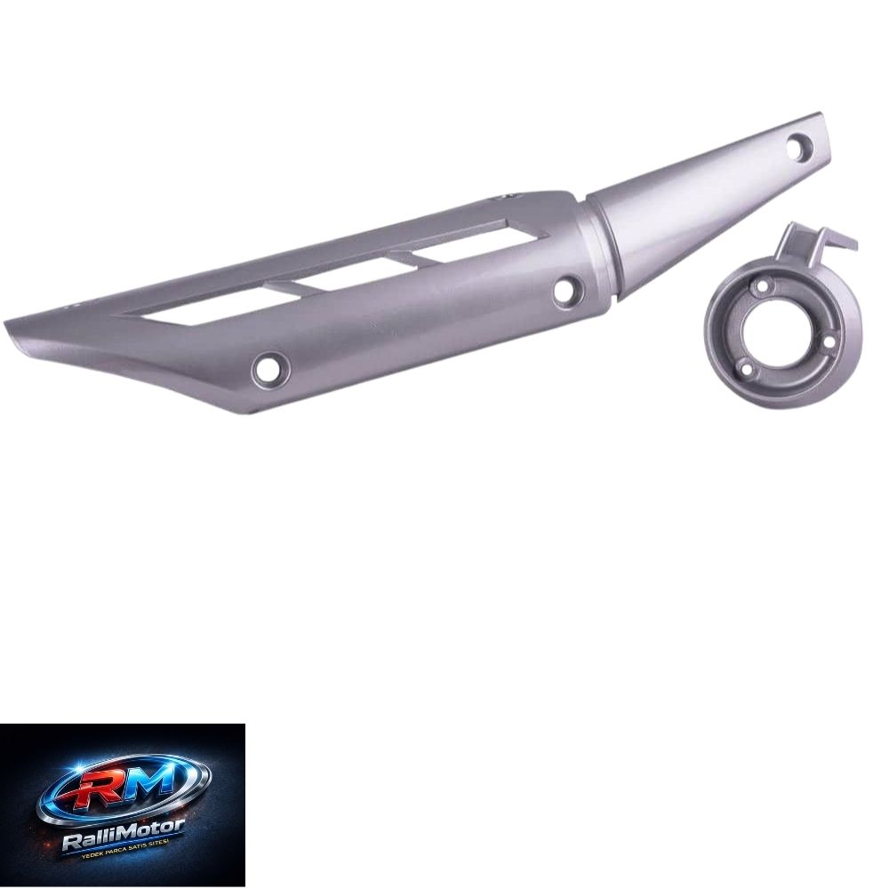 EKSOZ ÜST KORUMA TAKIMI GRİ YBR 125 K YAMAHA